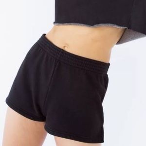Black TNA Swearshorts